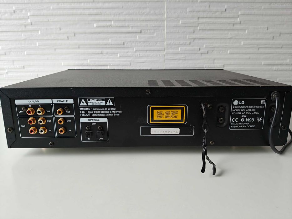 CD Recorder Dublu LG ADR-620 cu telecomanda nu Sony Pioneer Teac