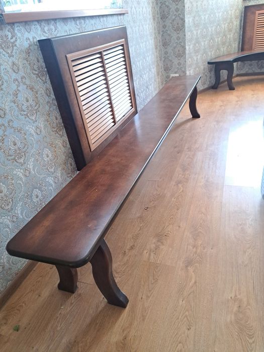 Скамейка из дерева