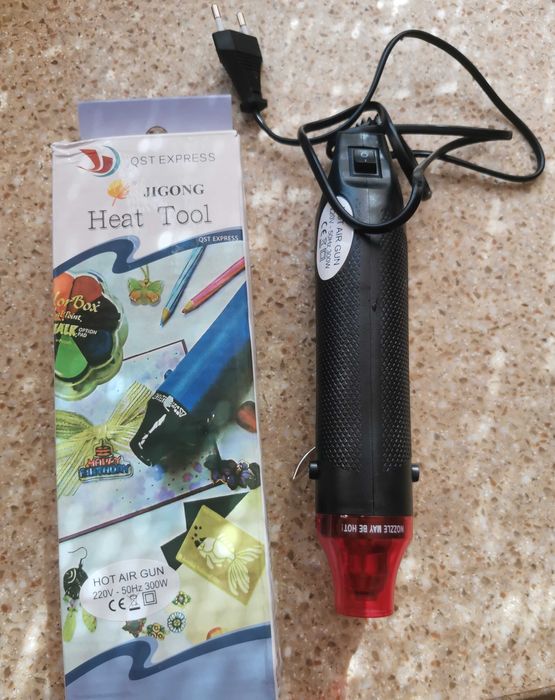 Строительный фен для термоусадки