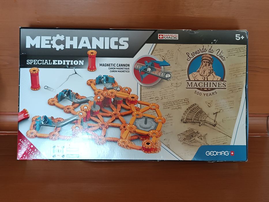 Магнитен конструктор 266части. Специално издание Леонардо да Винчи