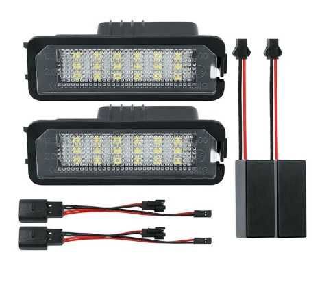 Lampi numar dedicate full led leduri Volkswagen Golf 4 5 6 7
