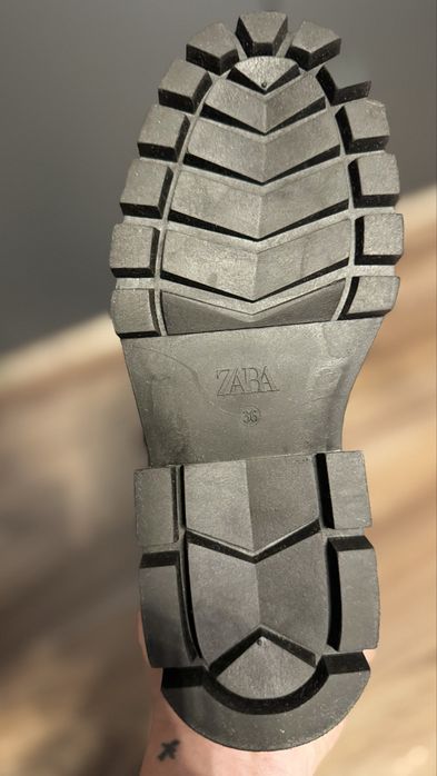 Cizme zara piele