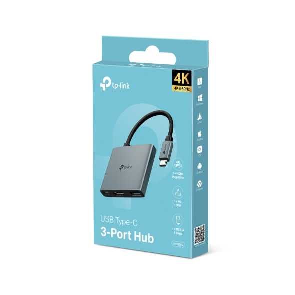 TP-Link UH3020C/UH400/UH5020C  USB Type-C концентратор. хаб 1.4