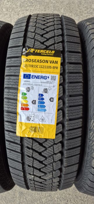 4 anvelope M+S noi Tercelo,dimensiune 225/70/15C,dot 2025.Pret/bucata