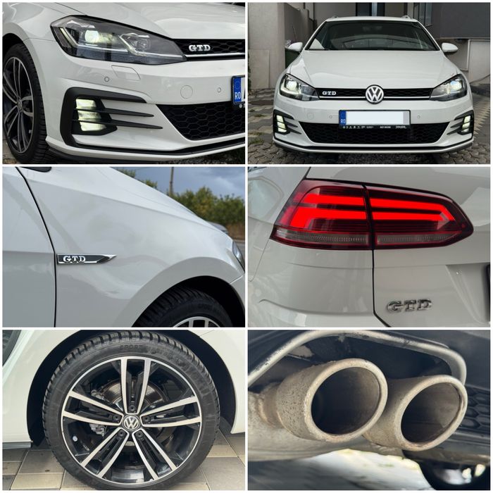 VW GOLF 7.5 GTD / Facelift / 2018 / 2.0d 184 CP / Manual 6 trepte