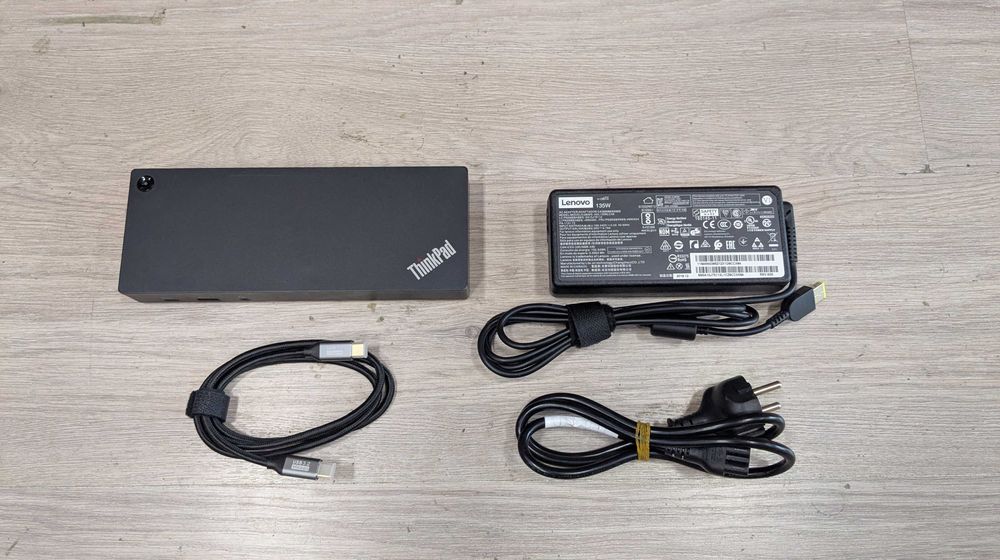 Докинг станция Lenovo ThinkPad Hybrid USB-C Dock 40AF + зарядно 135W