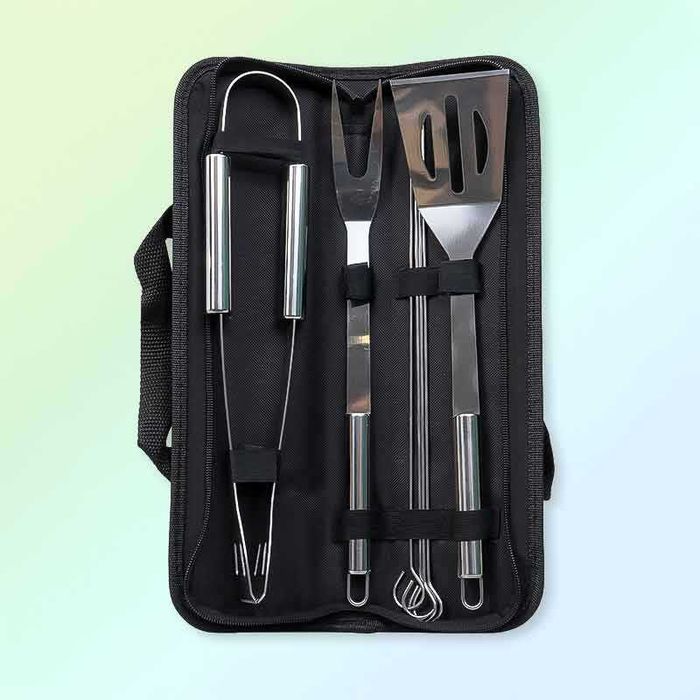 Комплект прибори за скара от 7 части с чанта за съхранение Zilan