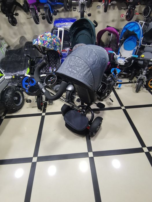 Новая велоколяска TURBO TRIKE модель MS-0755