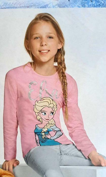 Чисто нови памучни блузи на Disney и суитшърт Stat wars, р-р 122-128