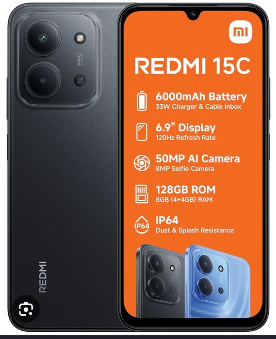 Redmi 15C/128GB (Новый 2026)