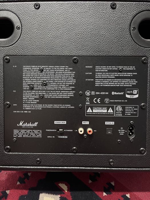 Активная колонка Marshall Woburn