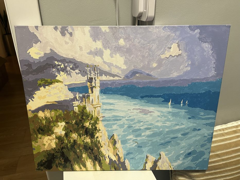 Картины в рамах, багетах, холсте