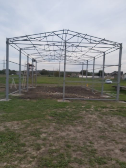 Teren cu structura de hala Poarta Alba Constanta