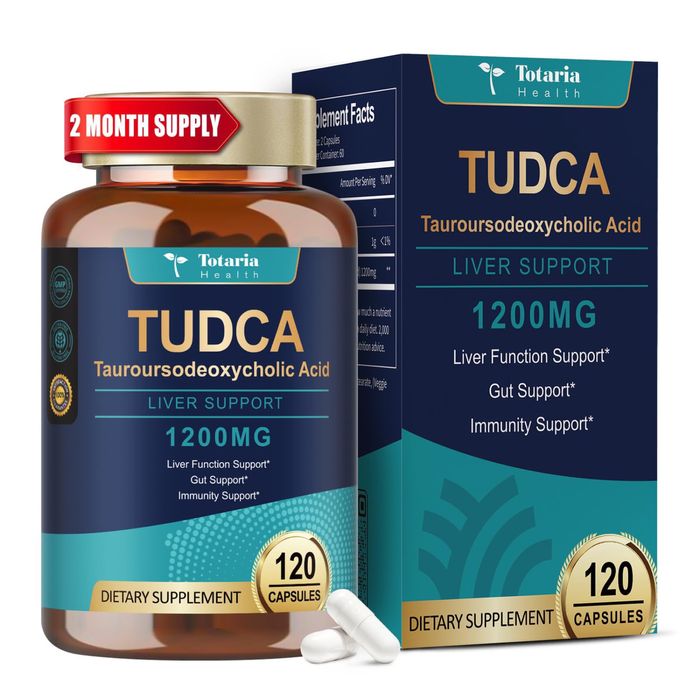 TUDCA 1200 мг — Самый мощный гепатопротектор для восстановления печени