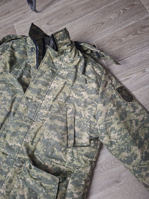 Бушлат военный, с утепленными штанами б/у