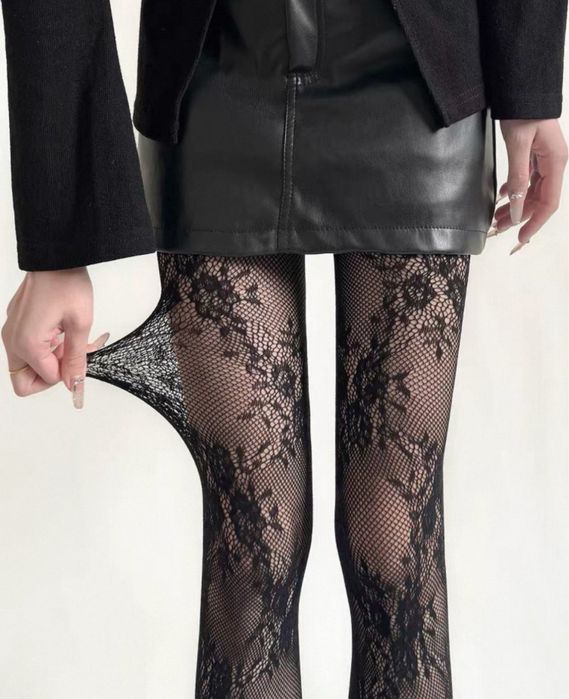 Гипюровые колготки