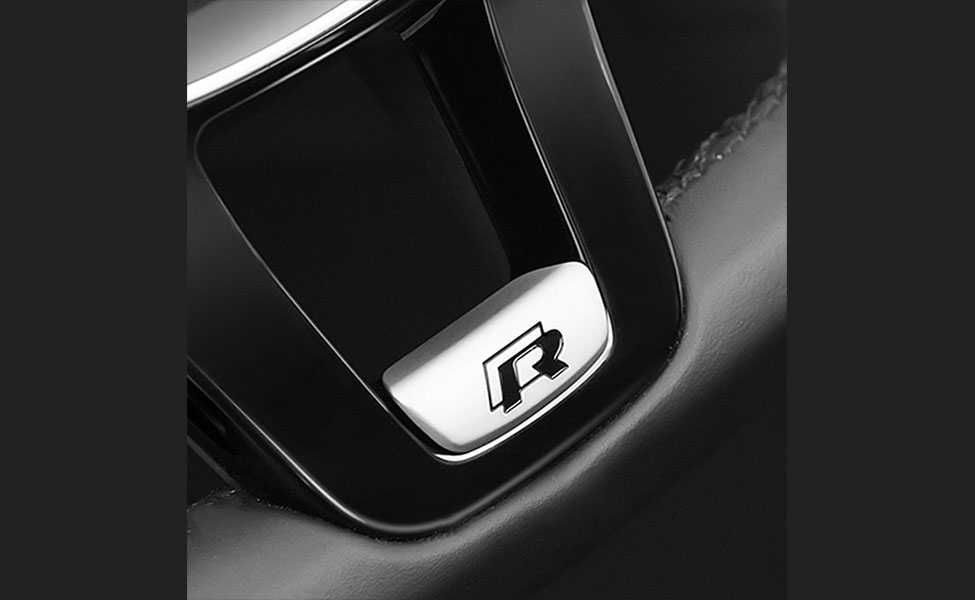 Embleme metalice (grila, aripi, haion, volan) - Volkswagen R / R line