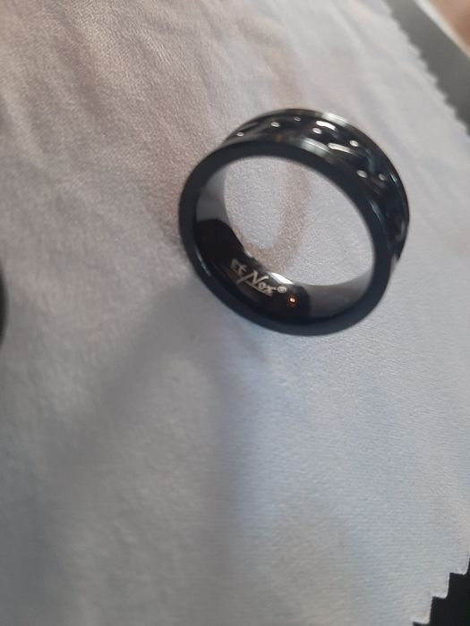 Inel/verigheta de culoare neagră
