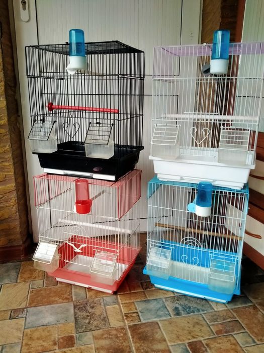 ПОПУГАИ,Клетки , корма