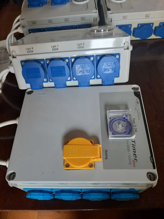 G.S.E.tiimer box 8x600w +  heating