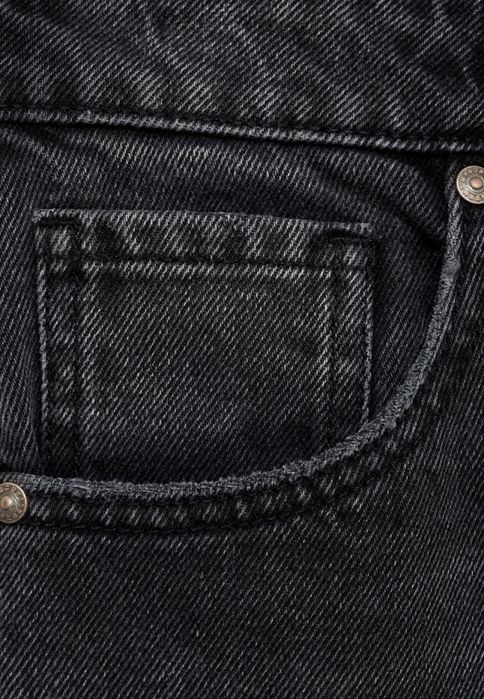 Джинсы Mango широкие темно-серые