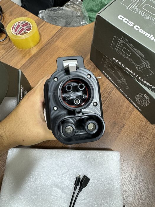 Адаптер переходник GBT DC to CCS1 Kia Bongo