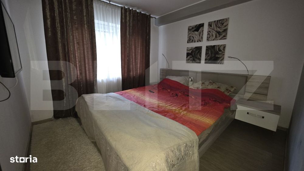 Apartament cu 3 camere,  zona Stefan cel Mare; Parter inalt