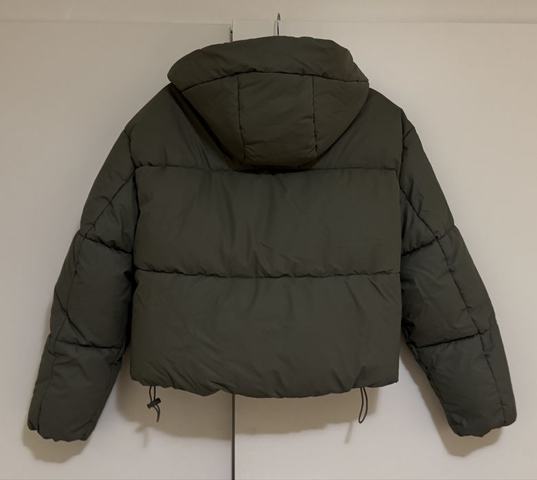 Дамско зимно яке зелено  Zara