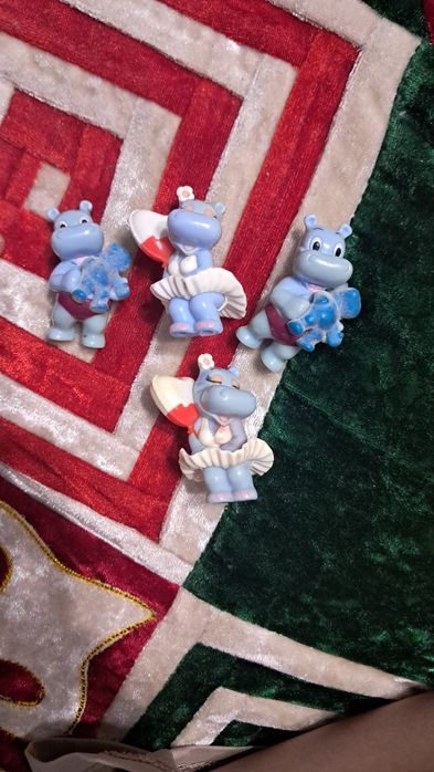 Киндер бегемотики, коллекционированиеи, из 1990 года