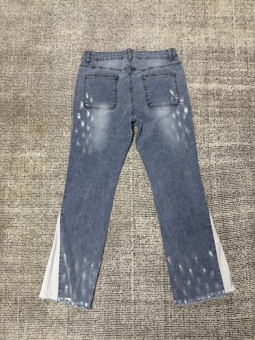 Blugi baggy flared barbati