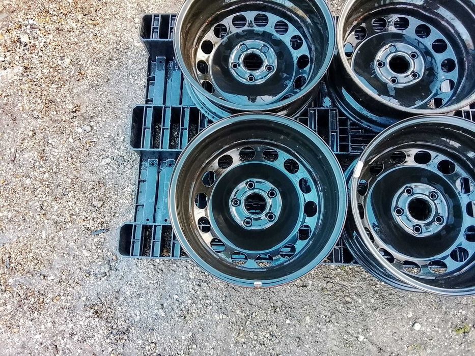 4бр.Оригинални джанти 16" 5x112 ET48-Vw Caddy,T-Roc,A3,Q2,Passat,Karoq