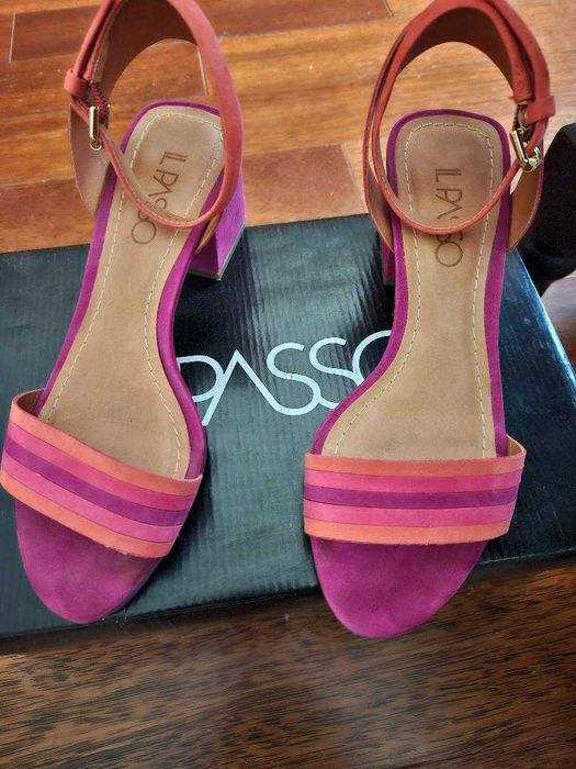 Sandale colorate din piele IL PASSO