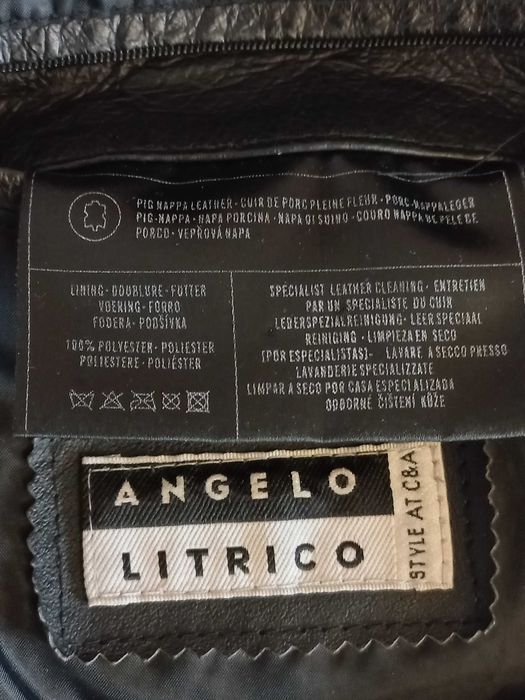 мъжко кожено сако за 1,80 - 1,90м.,  90-100 кг.