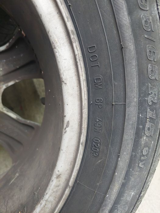 Vând  set jante aluminiu