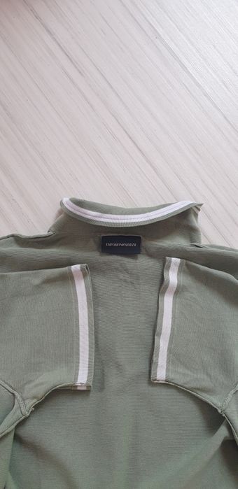 Emporio Armani Cotton Knit Mens Size 50 / L ОРИГИНАЛ! Мъжка Тениска!