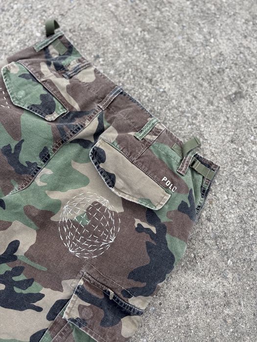 Pantaloni Polo Ralph Lauren cargo sashiko reworked 1 of 1