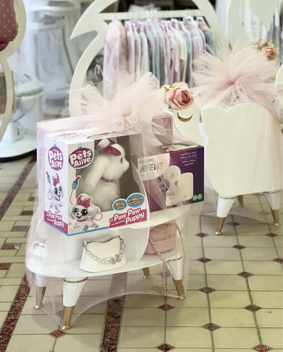 Бешик туй учун сарпо идишлар