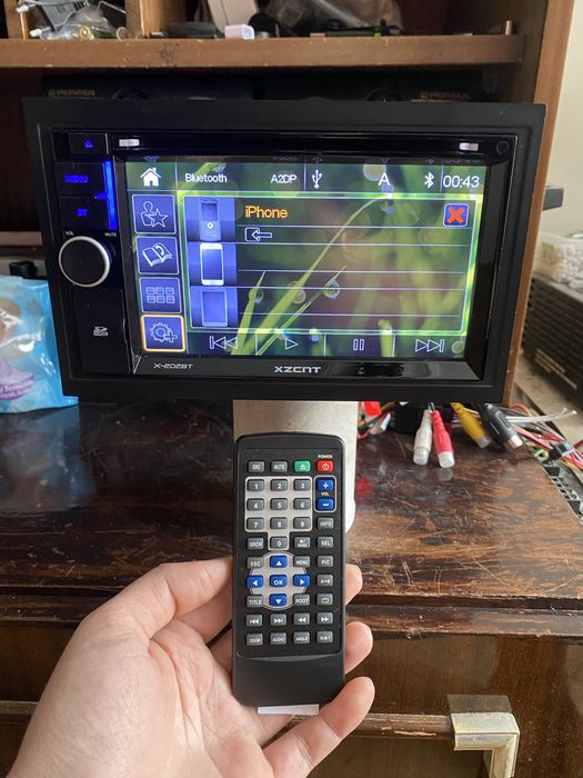 XZENT (Germany)- НОВ! -DVD BLUETOOTH USB CD mp3 плеър за кола сд радио