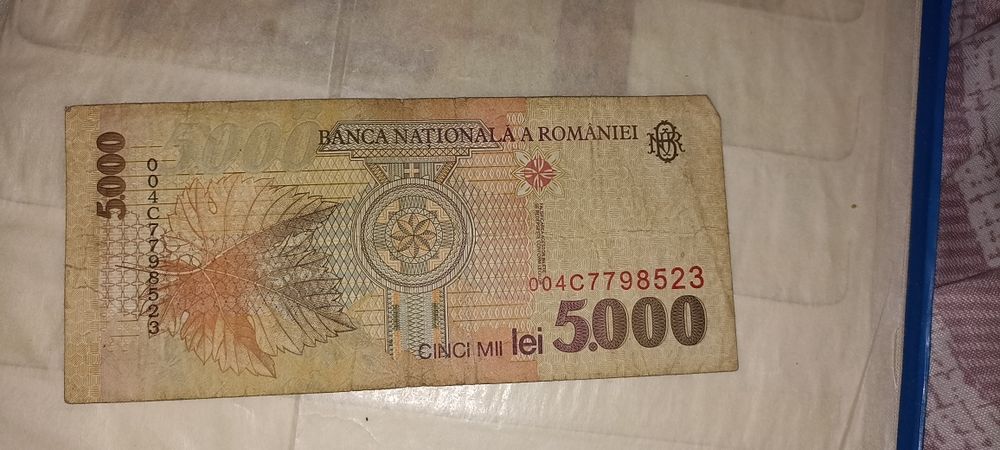 Bancnota 5000 lei