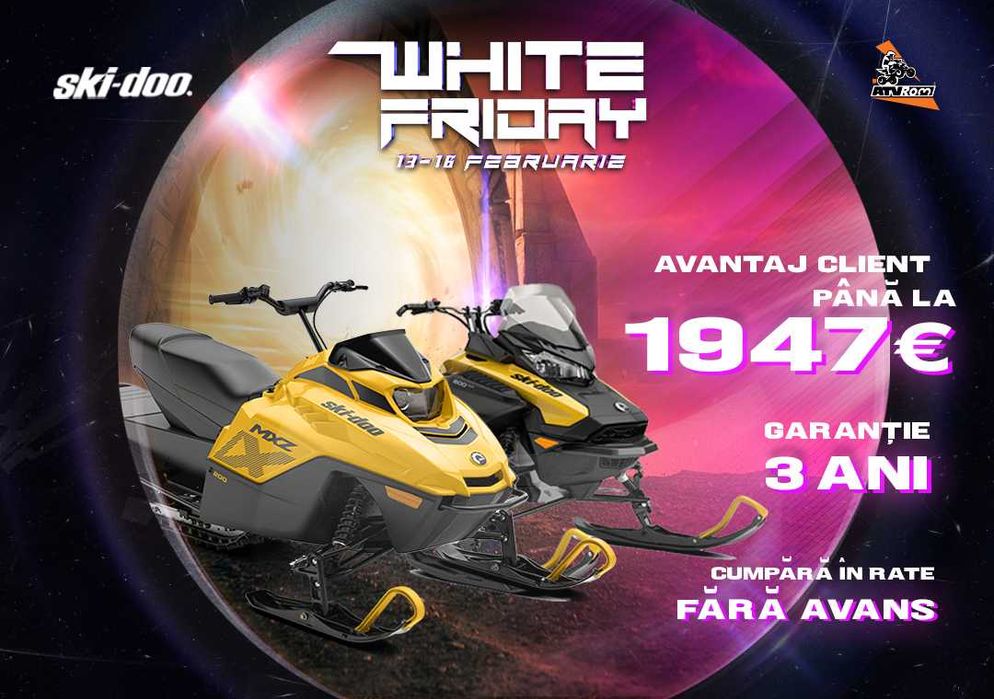 Snowmobile Ski-Doo (Finantare flexibila)