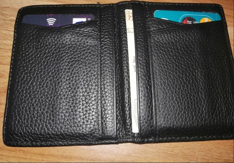 Кожен Калъф за карти и документи