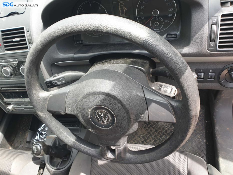 Volan Plastic 3 Spite cu Comenzi Fara Airbag Volkswagen Touran 1T3 2010 - 2015 [C9230]