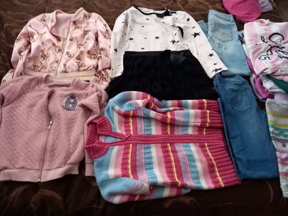 Лот от 16 дрехи за момиче на 9-10 години,  размер 134-140