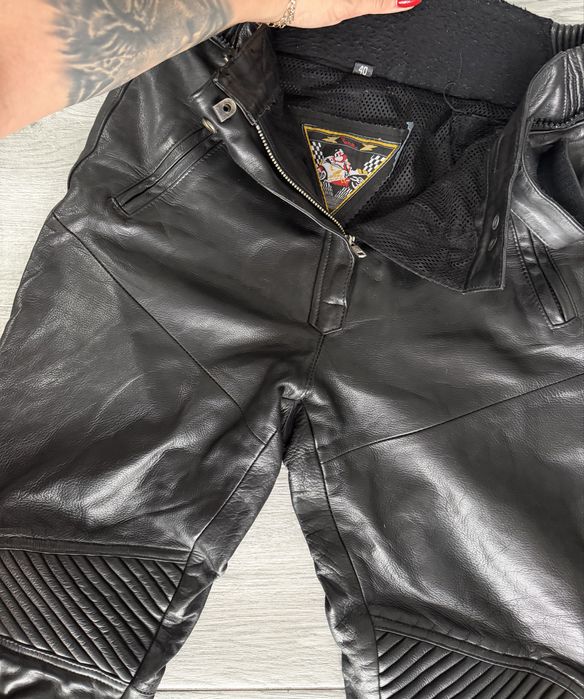 Pantaloni moto de piele Richa măsura 40