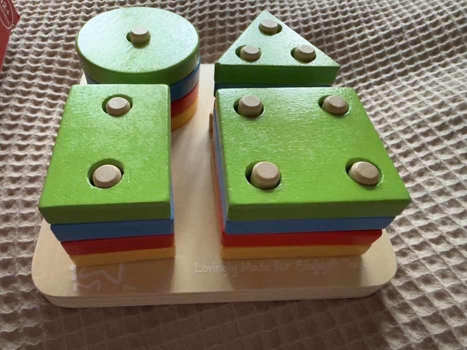 Дървена играчка за сортиране Bigjigs