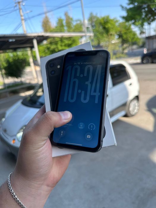 Iphone 11 64 gb holati ideal dual sim + perfectum