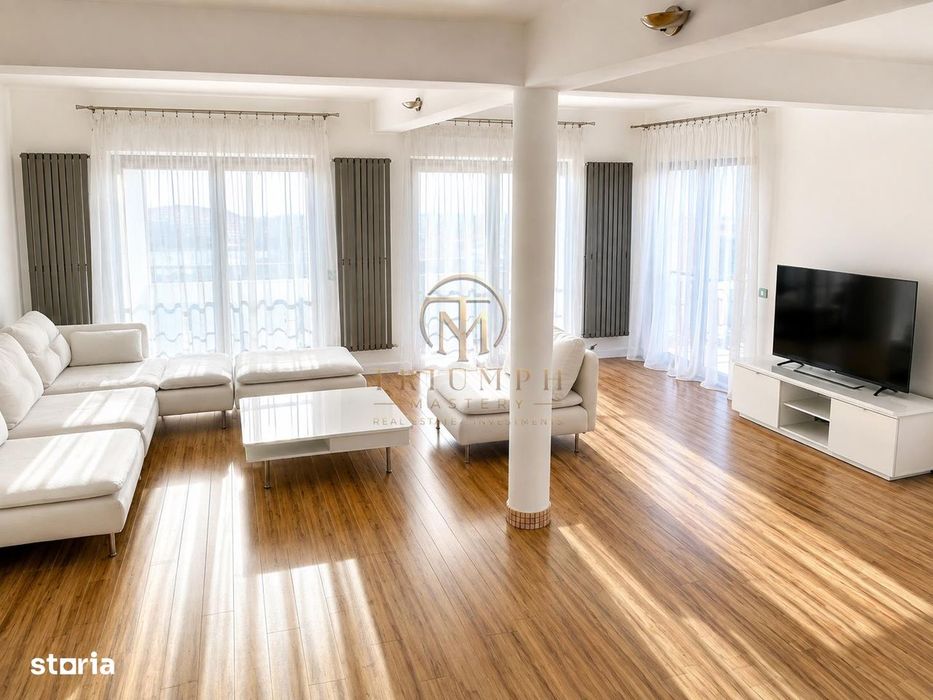 Penthouse de INCHIRIAT | 210 mp | 3 niveluri | Panorama Cluj