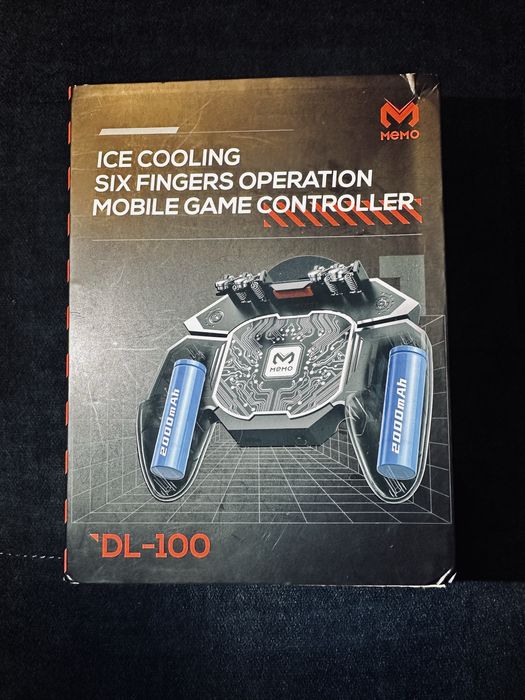 Controler Gaming 6-degete cu răcire + Reîncărcabil (PUBG / Mobile)