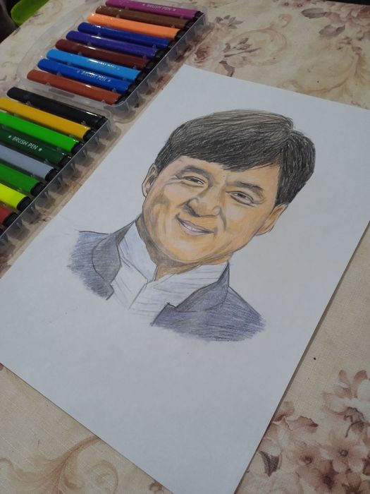 JEKI CHAN rasmi. A4.