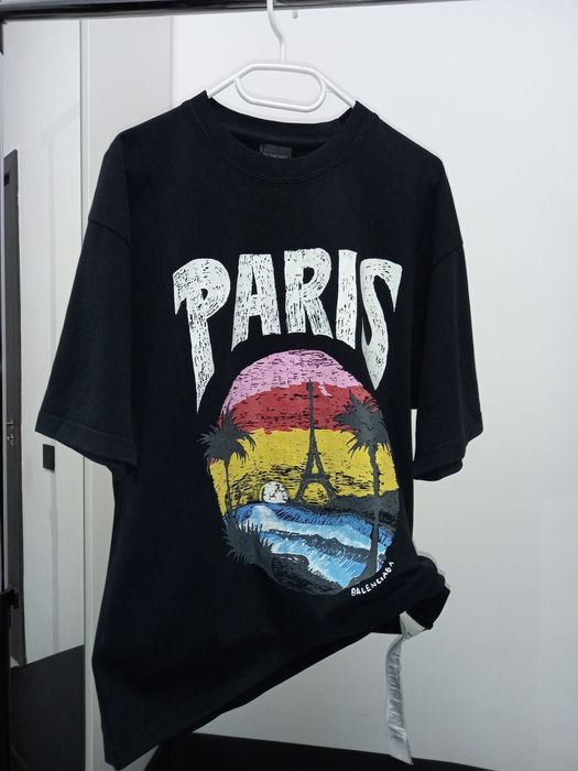Tricou bumbac gros premium Balenciaga